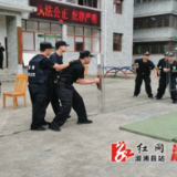 溆浦法院：以实训促实战  开展司法警察实战化训练