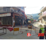 水东镇：重拳出击，拆除邻路门店，助推我县创建全国文明城市