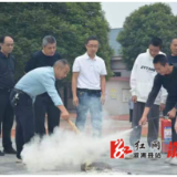 水东镇中学开展消防演练 防患未“燃”