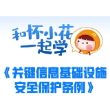 和怀小花一起学《关键信息基础设施安全保护条例》