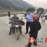 统溪河镇：助力优化营商环境，开展交通秩序整治行动