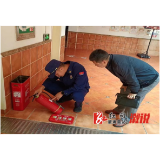溆浦县消防救援大队深入幼儿园开展专项检查  助力优化营商环境