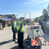 舒溶溪乡：道路安全整治助力优化营商环境