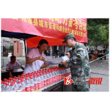 镇武装部干事引领地方武装力量，助力美丽乡村建设