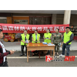 水东镇：推进森林防灭火，做到防范于未“燃”