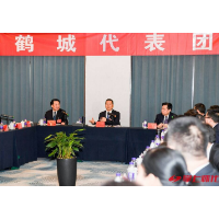 许忠建在参加鹤城、沅陵代表团审议时强调：在加快推动高质量发展中体现新担当