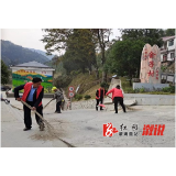 小横垅乡：人居环境大扫除 清清爽爽迎元旦
