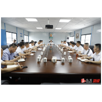 强化服务意识 完善要素保障  切实为企业重点项目建设推进排忧解难——杨廉喜到鸿新实业督导重点产业项目建设推进情况
