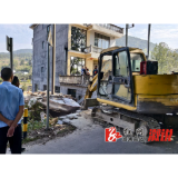 黄茅园镇：守护耕地“零容忍” 拆除违建“重出拳”