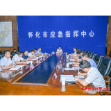 黎春秋视频调度防汛抗灾工作