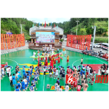 燃爆全场！2024年溆浦县龙潭片区“山银花杯”男子篮球赛暨第二届“龙BA”篮球联赛激情开赛