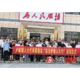 卢峰镇：人大代表在行动 法治护绿惠民生