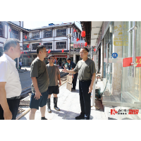 杨廉喜到乡镇督导灾后恢复重建工作