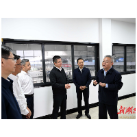 沈晓明调研郴州市经济社会发展情况