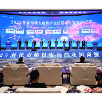 “箱”约怀化 共赢未来 2025怀化市箱包皮具产业招商推介会举行 韦朝晖出席并讲话