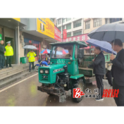 葛竹坪镇：开展农机安全检查 确保农业生产安全