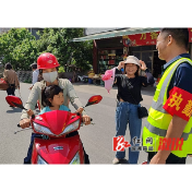 油洋乡：织牢交通安全网 守护群众赶集路