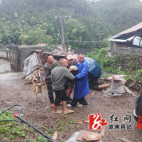 舒溶溪乡：乡村干部齐发力  避险转移保安全