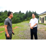许忠建在中方县、洪江市督导检查防汛抗灾工作