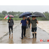 杨廉喜督导检查防汛工作