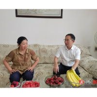 杨廉喜“七一”走访慰问因公殉职党员家属和困难党员