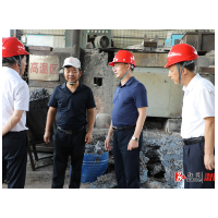 抓安全就是抓发展 保安全就是保效益 强安全就是强竞争力——杨廉喜到企业开展助企纾困活动并检查安全生产工作