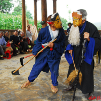 福地怀化·文化简史③｜千年傩韵：巫楚余绪薪火不熄