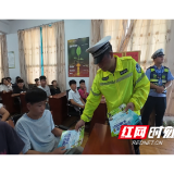 县公安交警:开展“头等大事 幸盔有你”开学第一课  筑牢学生安全防线