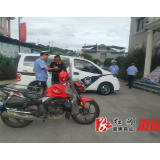 卢峰镇：交通法规下乡进村 安全教育深入人心