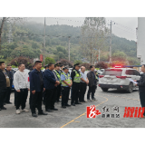 葛竹坪镇：打响“双节”交通保卫战 多部门联动筑牢安全防线