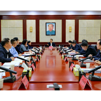 许忠建主持召开鹤中一体化发展领导小组会议