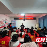 怀化市生态环境局溆浦分局开展“小手拉大手 禁燃护蓝天”志愿宣传活动