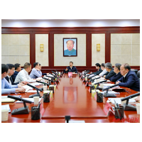 许忠建主持召开全市绿色矿业高质量发展专题调度会