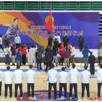 怀化代表队出征湖南省城市篮球联赛