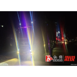 县交通运输综合行政执法大队与交警联合开展治超整治行动