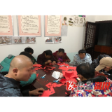 “巧手剪窗花 精康迎新春” 精康会员剪窗花活动