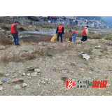 三江镇：开展“3.5雷锋日”净滩行动 干群共护河道清流
