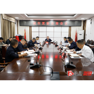 城市更新会商会议召开