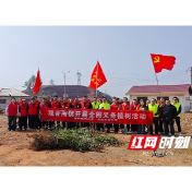 履行植树义务 共建美丽乡村——观音阁镇开展义务植树活动