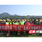 水东镇：春风催新绿 植树正当时