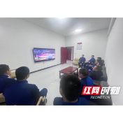 观赛怀BA 凝聚消防魂——溆浦县消防救援大队组织集中观看怀“BA”赛事