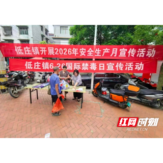 低庄镇:赶集日打出禁毒“组合拳” 筑牢乡村无毒“防火墙”