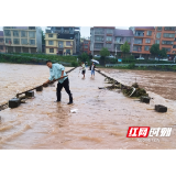 桥江镇：干群同心齐发力 灾后自救复产有序推进