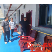 关怀与安全同行 深子湖镇开展养老院看望巡查工作