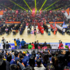 首届怀化市篮球联赛燃情开赛