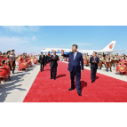 独家视频丨习近平率中央代表团抵达乌鲁木齐出席新疆维吾尔自治区成立70周年庆祝活动