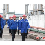 田晓华调研工业发展与商贸物流集中区建设情况