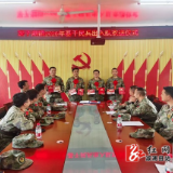 淬火点验砺精兵 赓续传承担使命——深子湖镇组织开展2026年度基干民兵点验暨出入队仪式