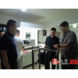 江苏“射频+人工智能”芯片生产企业来我县调研考察