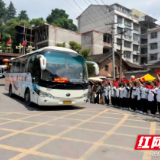 龙潭镇:鼓角争鸣壮行色 护航青春向未来